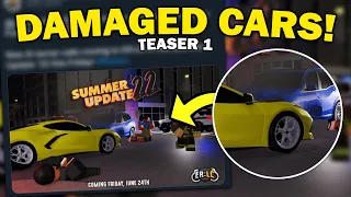 AI CRASHED Car Calls! New ERLC Summer Update - Teaser 1 | Liberty County (Roblox)