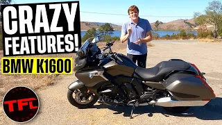 Check Out The Super High-Tech BMW K1600 And All Its Crazy Features!