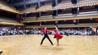 20230716静岡Gラテン 決勝 Rumba Solo Kai Takahashi & Yurina Haeiwa