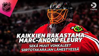 Kaikkien rakastama Marc-André Fleury | Liikkuuko maalivahti siirtotakarajalla?