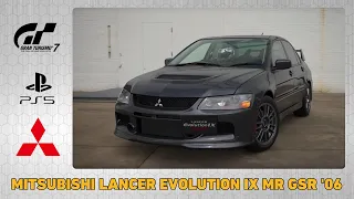 MITSUBISHI LANCER EVOLUTION IX MR GSR '06 - GRAN TURISMO 7