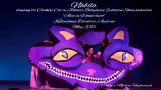 Nabila Bellydance: Cheshire Cat in "Alice in Wonderland" Bellydance Evolution