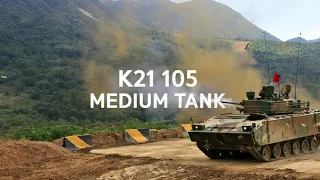 South Korea's K21 105 Medium Tank in Action