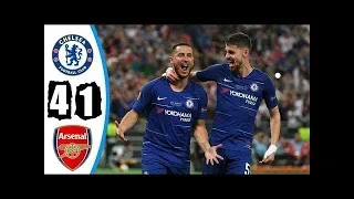 Chelsea vs Arsenal 4 1   Goals & Highlights   Final UEL 2019