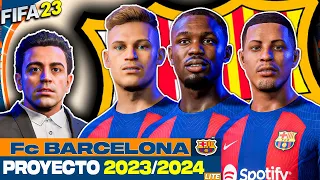 I rebuild Fc BARCELONA from 2023! FIFA 23 Career Mode LITE!!