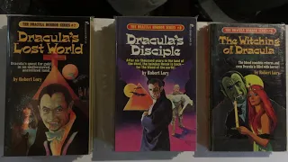 Dracula and Frankenstein Horror Pulp Vintage Paperback Series Episode #40