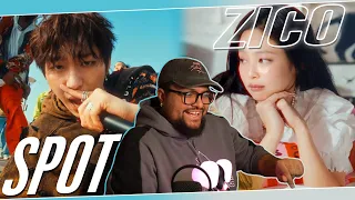 ZICO ft. JENNIE 'SPOT' MV REACTION | SLIDING ON THIS 😍