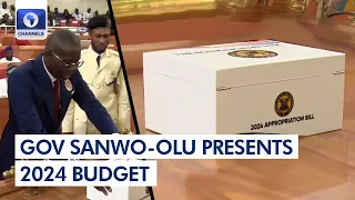 Gov Sanwo-Olu Presents ₦2.2trn 2024 Budget Proposal To Lagos Assembly