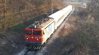 Vlakovi u Generalskom Stolu///Trains in Generalski Stol, March 2022.