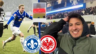 SO KRANK ist die STIMMUNG im HESSEN-DERBY 🔥🔥 | SV Darmstadt 98 vs. Eintracht Frankfurt | CedrikTV
