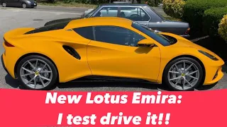 NEW 2024 LOTUS EMIRA TEST DRIVE!! I love it!! Here's why... #lotusemira