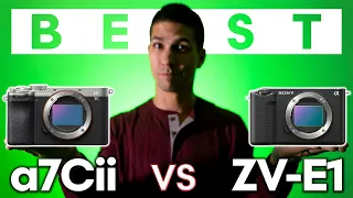 Sony ZV-E1 vs a7Cii for VIDEO – What's the DIFFERENCE & which should YOU Buy for Filmmaking???