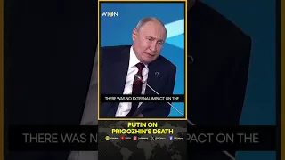 Wagner boss Prigozhin was blown up using hand grenades: Putin | WION Shorts