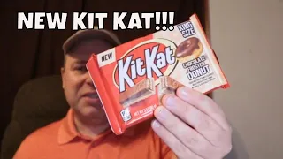 Chocolate Frosted Donut Kit Kat - Taste Test & Review