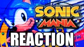 Sonic Mania LIVE REACTION! - I FUCKING CALLED IT!