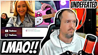 TROLL LEVEL 100,000,000 | The Dooo - Playing Guitar But Pretend I’m A Beginner | Saucey Reacts