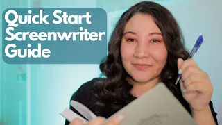 Start Screenwriting NOW! | Quick Start Guide Screenwriting