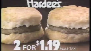 1983 Hardees Commercial