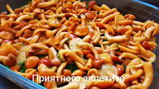 Простой салат с МАРИНОВАННЫМИ ОПЯТАМИ