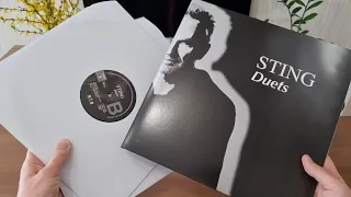 Sting - Duets - Распаковка и обзор виниловой пластинки