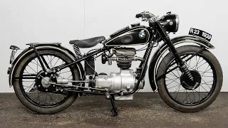 BMW R23 1939 250cc - riding