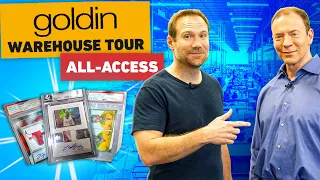 GOLDIN ALL-ACCESS BEHIND THE SCENES! 😱 HUNDREDS OF MILLIONS in Sports Cards & Collectibles Warehouse