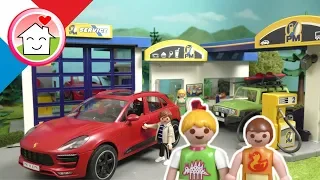 Playmobil en francais En route avec la famille Hauser - La famille Hauser