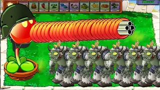 Plants vs Zombies Hack -  Gatling Pea vs Gargantuar Zombies vs Dr. Zomboss