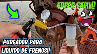 🟢TRUCO/CÓMO USAR PURGADOR PARA LIQUIDO DE FRENOS DE UN AUTO🚘/ COMO PURGAR LOS FRENOS DE MI AUTO😲!