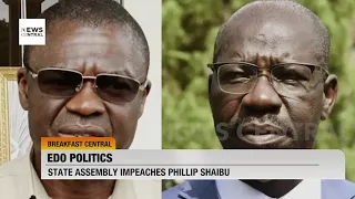 Edo State Politics: Controversy as Deputy Governor Philip Shaibu Impeached