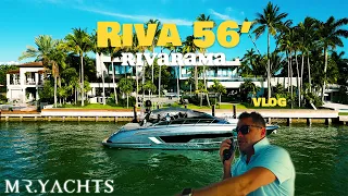 $3.5 MILLION Dollar Yacht | Riva 56' Delivery| Vlog °003