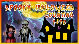 Spooky Halloween Video For Toddlers | Learn Counting 1 To 10 | Halloween For Toddlers