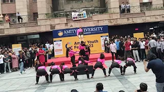 Amity Youth fest | Dance Competition | Girls burn the stage