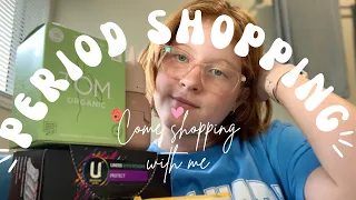 Come period shopping with me + haul