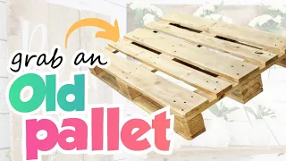 GENIUS DIY Crafts Using an Old Wood Pallet