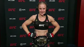 UFC 255: Валентина Шевченко - Слова после боя