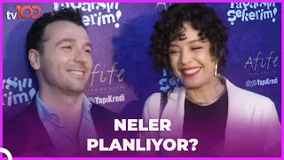 Azra Akın eşiyle yeni planlarını anlattı