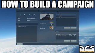 How to build a Campaign in DCS World