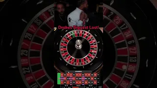Drake Has His BIGGEST Lost Gambling Ever! #drake #roulette #gambling #casino