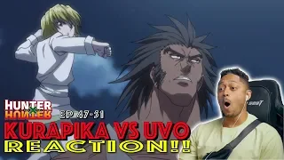 Kurapika vs Uvogin! Hunter x Hunter 2011 Episode 47 - 51 Reaction - First Time Watching