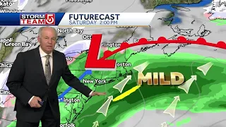 Video: Snow possible at tail end of weekend winter storm