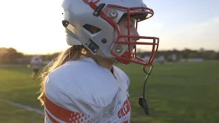 Oregon City's only female football player