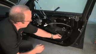 Removing BMW Door Panel & Replacing Window Regulator