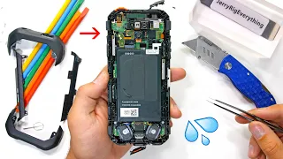 The Worlds Most Waterproof Smart Phone! - Teardown