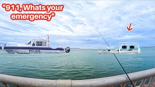 Fishing For Dinner When I Had To Call The Game Warden To Rescue This Boat!