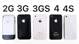 Эволюция iPhone от 2G до 4s Как менялся айфон? Часть 1