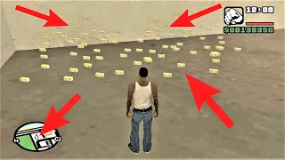 Розташування секретних грошей у GTA San Andreas (Приховане місце, коди, секрети та факти)