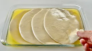 Put the dough into the oil, this recipe will blow your mind! extremely simple and delicious