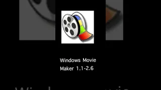 Evolution of Windows Movie Maker 2000-2017