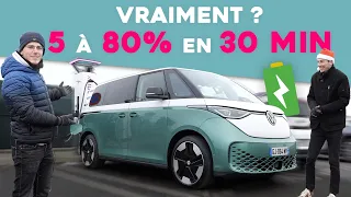 PUB vs RÉALITÉ: Les vrais temps de recharge du VW ID.BUZZ ⚡️